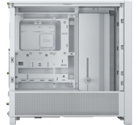 Corsair PC Case | Frame 4000D Modular | White | Mid-Tower | Power supply included No