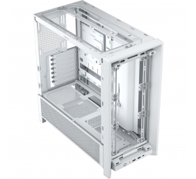 Corsair PC Case | Frame 4000D Modular | White | Mid-Tower | Power supply included No