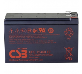 CSB Battery Battery 12V, 9Ah, AGM | UPS12460F2 | 460 W