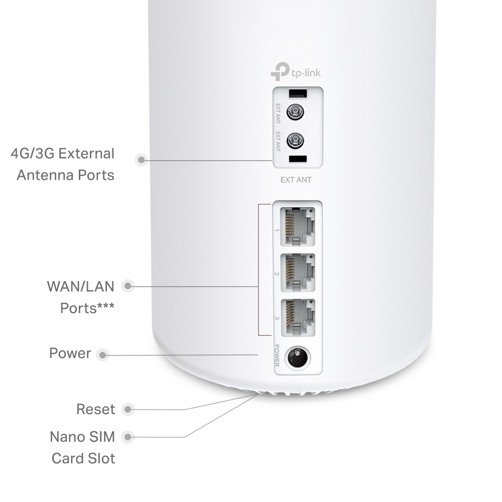 TP-LINK Deco X10-4G(1-pack) 4G+ AX1500 Whole Home Mesh Wi-Fi 6 Router | TP-LINK 4G+ AX1500 Whole Home Mesh Wi-Fi 6 Router | Deco X10-4G (1-pack) | 802.11ax | 1201 Mbit/s | Mesh Support No | MU-MiMO No | No mobile broadband