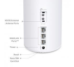 TP-LINK Deco X10-4G(1-pack) 4G+ AX1500 Whole Home Mesh Wi-Fi 6 Router | TP-LINK 4G+ AX1500 Whole Home Mesh Wi-Fi 6 Router | Deco X10-4G (1-pack) | 802.11ax | 1201 Mbit/s | Mesh Support No | MU-MiMO No | No mobile broadband