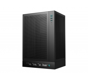 Deepcool PC Gaming Case | CH170 DIGITAL | Black | Mini ITX | Power supply included No | ATX PS2