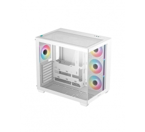 Deepcool CG530 4F WH | White | Mid Tower | Power supply included No