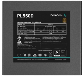 Deepcool PSU | PL550D-FC | 550 W
