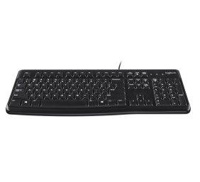 Logitech K120 Laidinė klaviatūra, USB, US, Juoda