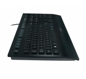 Logitech K280e Laidinė klaviatūra, USB, US, Juoda