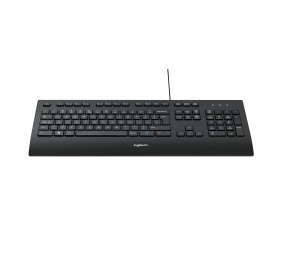 Logitech K280e Laidinė klaviatūra, USB, US, Juoda