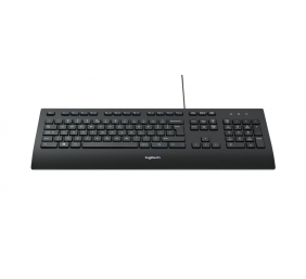 Logitech K280e Laidinė klaviatūra, USB, US, Juoda