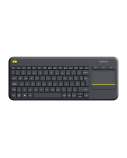 Logitech K400 Wireless Touch Plus - INT (920-007145), bevielė klaviatūra, juoda