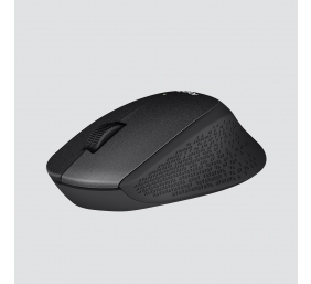 Logitech M330 Silent Plus Belaidė pelė, 1000 DPI, Juoda