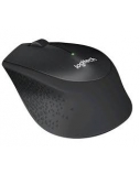 Logitech M330 Silent Plus Belaidė pelė, 1000 DPI, Juoda