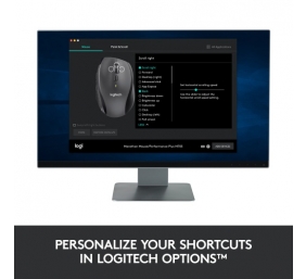 Logitech Marathon M705 Belaidė pelė, RF Wireless, 1000 DPI, Charcoal