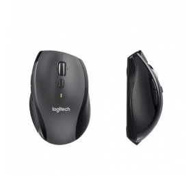 Logitech Marathon M705 Belaidė pelė, RF Wireless, 1000 DPI, Charcoal