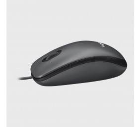 Pelė laidinė Logitech M100 USB - EMEA (910-005003), pilka