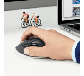 Logitech M720 Triathlon Belaidė pelė RF Wireless + Bluetooth, 1000 DPI, Juoda
