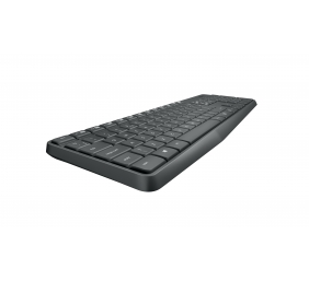 Logitech MK235 Combo Belaidė klaviatūra + pelė, US, Pilka