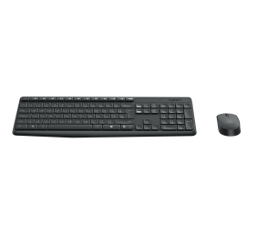 Logitech | MK235 | Keyboard and Mouse Set | Wireless | Mouse included | Batteries included | US | Black | 475 g