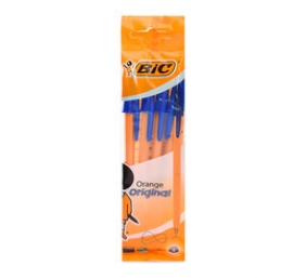 Bic Tušinukas Orange Fine 0.8 mm, mėlynas, 4 vnt. 601217