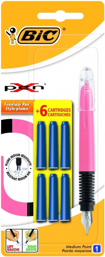 Bic Plunksnakotis Fountain Pen XPEN, BL1 + 6 kapsulės, 941603