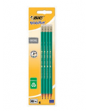 Bic Pieštukai su trintuku Evolution Original HB, 4 vnt. rinkinys 049012