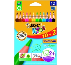 Bic Spalvoti pieštukai Evolution Triangle 12 spalvų rinkinys 8871462