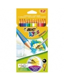 Bic Spalvoti pieštukai Aquacouleur 12 spalvų rinkinys 8575613