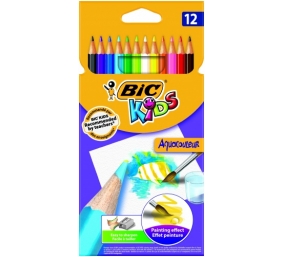 Bic Spalvoti pieštukai Aquacouleur 12 spalvų rinkinys 8575615