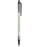 Bic Tušinukas Eco Clicstic 1.0 mm, juodas, pakuotėje 50 vnt 175884