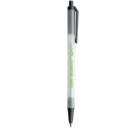 Bic Tušinukas Eco Clicstic 1.0 mm, juodas, pakuotėje 50 vnt. 175884