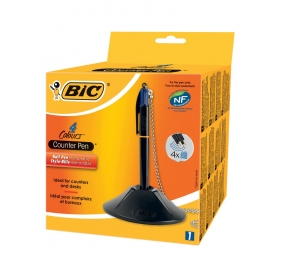 Bic Tušinukas su 4 šerdelėmis Counter Pen Desk 1.0 mm, mėlynas 1 vnt. 340596