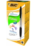 Bic Tušinukas Atlantis Classic 1.0 mm, juodas, pakuotėje 12 vnt. 136717