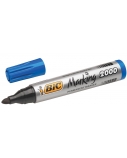 Bic Permanentinis žymeklis Eco 2000 2-5 mm, mėlynas, pakuotėje 12 vnt. 000064