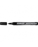 Stanger Žymeklis Paintmarker 2-4 mm, juodas, pakuotėje 10 vnt. 219011