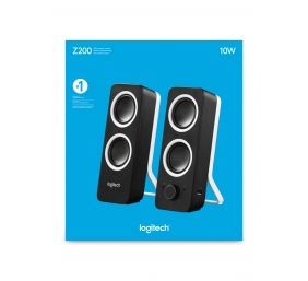 Garso kolonėlės Logitech Z200 Speaker 2.0 Midnight Black (980-000810), juodos