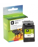 Neoriginali Static Control HP 301 XL Bk (CH563EE), juoda kasetė