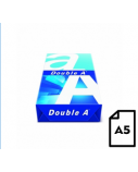 A5 formato Popierius Double A (A kategorija), A5, 80g, 500 lapų