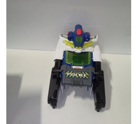 Ecost Customer Return Dickie Toys Rescue Hybrids Polizei-Fahrzeug Police Bot (35 cm) - futuristische