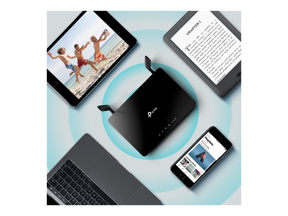 TP-LINK AC1200 Wireless Dual Band 4G LTE Router | Archer MR402 | 802.11ac | 10/100 Mbit/s | Mesh Support No | MU-MiMO No | No mobile broadband