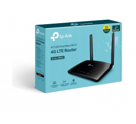 TP-LINK AC1200 Wireless Dual Band 4G LTE Router | Archer MR402 | 802.11ac | 10/100 Mbit/s | Mesh Support No | MU-MiMO No | No mobile broadband