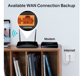 TP-LINK AC1200 Wireless Dual Band 4G LTE Router | Archer MR402 | 802.11ac | 10/100 Mbit/s | Mesh Support No | MU-MiMO No | No mobile broadband