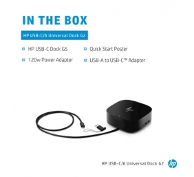 HP USB-C Dock G5 Jungčių stotelė (26D32AA) (5TW10AA)