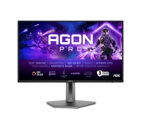 AOC AG326UD | 32 " | OLED | 165 Hz | 0.03 ms | 3840 x 2160 pixels | 250 cd/m² | HDMI ports quantity 2