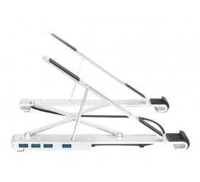 Digitus | Variable Notebook Stand with integrated USB-C Hub, 5 Port | DA-90424