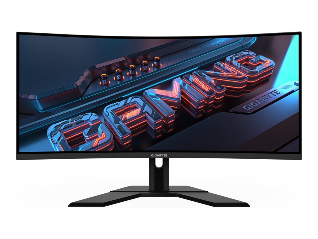 Gigabyte G34WQCP EK | 34 " | VA | 180 Hz | 1 ms | 3440 x 1440 pixels | 350 cd/m² | HDMI ports quantity 2