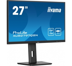 iiyama ProLite XUB2797QSN-B2 Monitorius 27'' IPS, UHD 2560x1440, 1 ms, 300 cd/m2, 100 Hz, Juoda