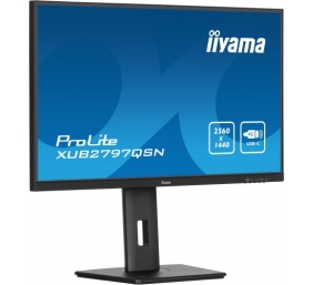 iiyama ProLite XUB2797QSN-B2 Monitorius 27'' IPS, UHD 2560x1440, 1 ms, 300 cd/m2, 100 Hz, Juoda