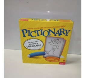 Ecost Prekė po grąžinimo Mattel Games - Pictionary, Stalo Žaidimas Šeimoms ir Vaikams nuo 8 metų, DP