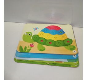 Ecost Prekė po grąžinimo Goula - 53140 - Baby Color mediniai žaislai nuo 2 metų iki 99 metų