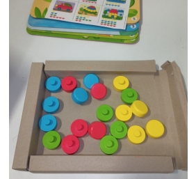 Ecost Prekė po grąžinimo Goula - 53140 - Baby Color mediniai žaislai nuo 2 metų iki 99 metų