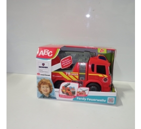 Ecost Prekė po grąžinimo Dickie Toys 203814016 Happy Fire Engine, Scania, Gaisrinė su Šviesa ir Sire